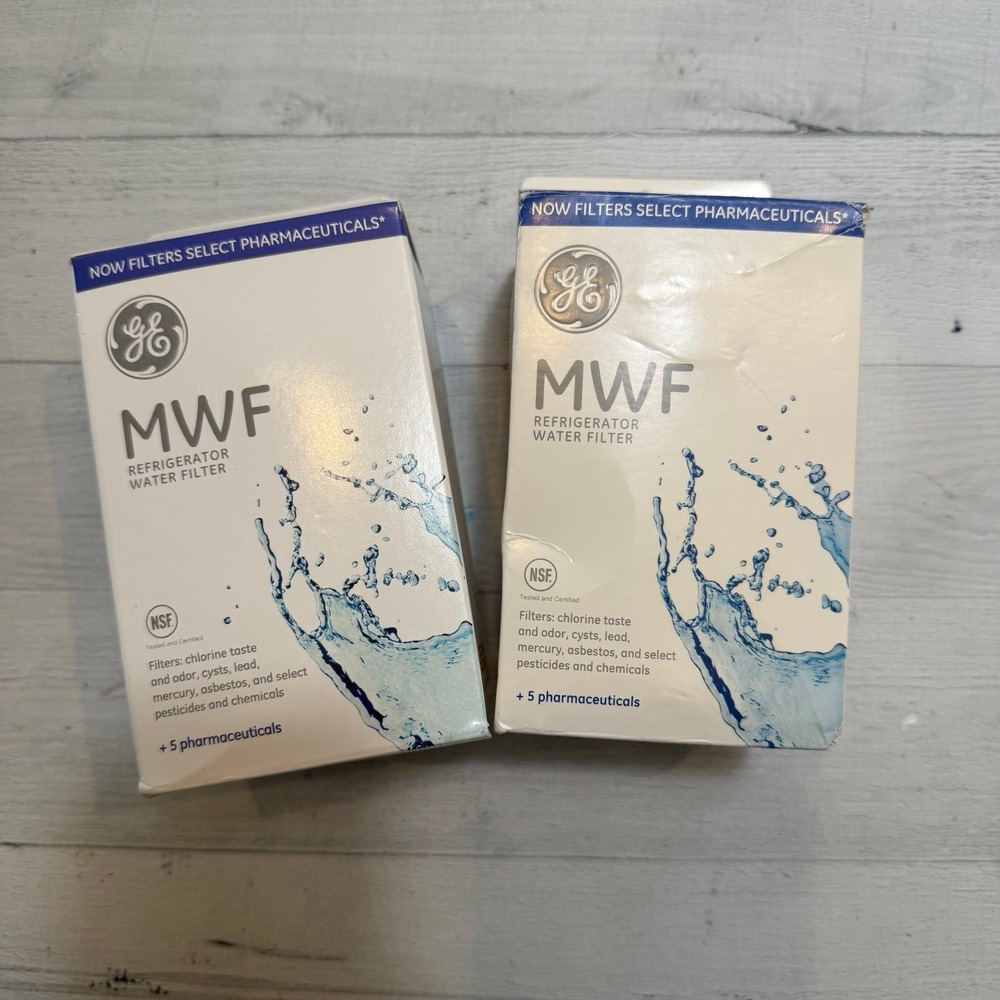 General Electric MWF refrigerator water filter 2 pack